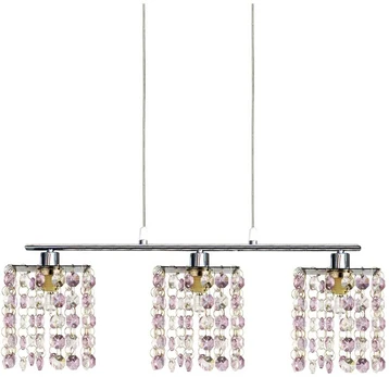 CLASSIC OVERHANG 3X40W G9 PURPLE