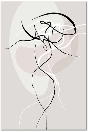 Artgeist Paveikslas - rusvai gelsvas Energy (1 Part) Vertical