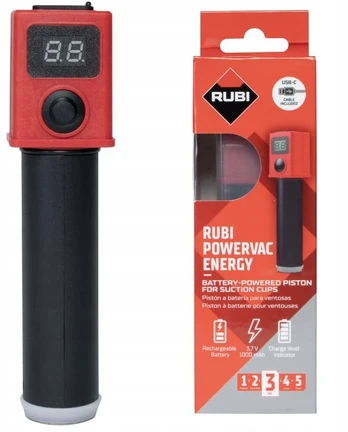 Automatischer USB-Plunger Rubi POWERVAC ENERGY