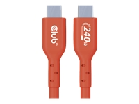 CLUB 3D USB2 Type-C dvikryptis kabelis 3m