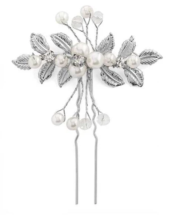 Troli Elegant decorative hairpin with beads