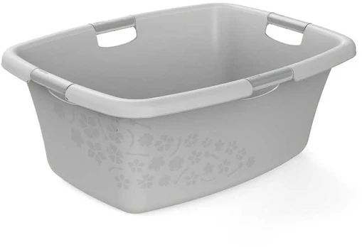 Dubuo su rankenomis Flowers 50L Cool Gray