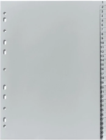 Skirtukas Herlitz, A4, 31 vnt.