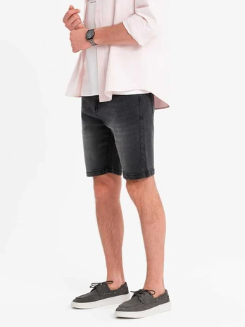 shorts for men - juodas