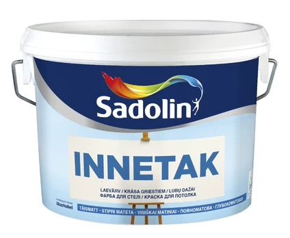 Dažai Sadolin Innetak, balta, 10 l