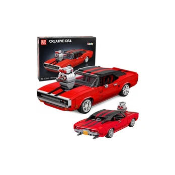 Lean Toys Konstruktorius Raudonas 1869 vnt.