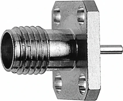 Telegärtner TEGA 100024709 SMA-Einbaubuchse Au m.Flansch