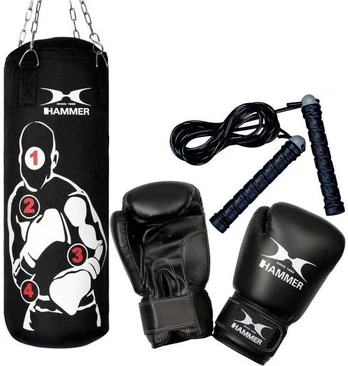 Bokso reikmenų rinkinys Hammer Sparring Pro, 80 cm