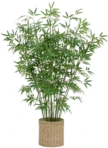 Bamboo Dirbtinis bambukas su pintu vazonu FTRON, Ø 90 x 150 cm