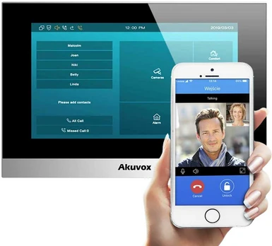 Monitorius wideodomofonu AKUVOX C313W-2