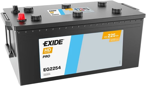 Akumuliatorius EXIDE EG2254 12V 225Ah 1200A D+
