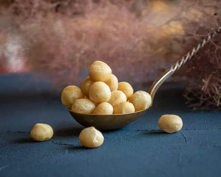 Ekologiški makadamijų riešutai - 300g