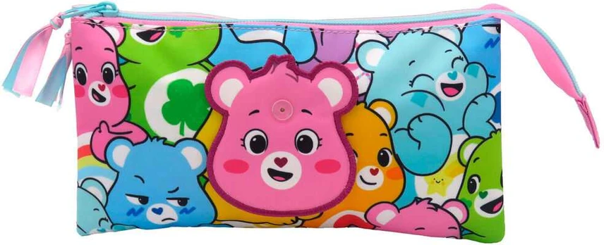 Cyp Brands Care Bears triple pencil case