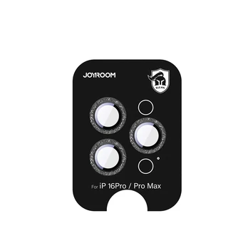 Joyroom JR-MSF0303 Glass Screen Protector for iPhone 16 Pro/16 Pro Max Lenses - Juodas