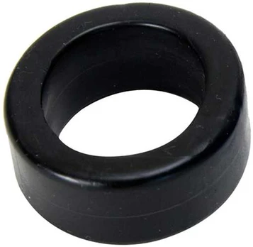 Doc Johnson TitanMen Stretch-To-Fit Flexible Ring Juodas TPR
