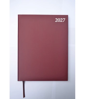 Kalendorius STANDARD 2027, PVC, A4, vyšninė (Baltic)