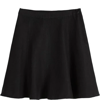 Mini sijonas moterims, Juoda, Mini skirt 504032420069
