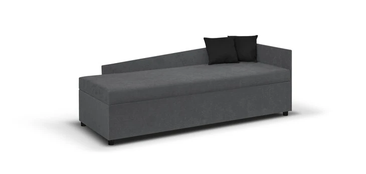 Sofa Bellezza Jung A95 A04, tamsiai pilka