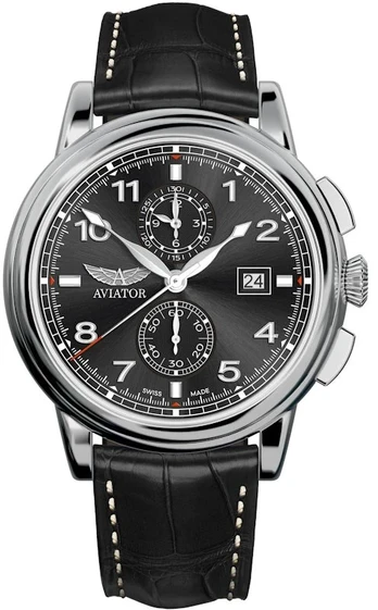 Laikrodis Aviator Douglas DC-3 Chronograph V.2.45.0.405.4