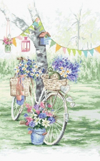 Bike SLETI971 - siuvinėjimo kryželiu rinkinys