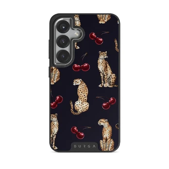 Cougar - Samsung Galaxy S25 Case, Elite Dark (Magnetic) / Silver