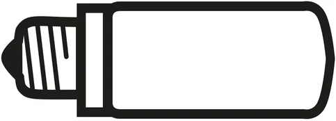 9W LED lemputė, E14, T28, 2700K, dimeriuojama