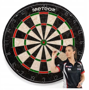 Profesionalus sizalinis dartų skydas METEOR 18″ (46 cm), vienpusis