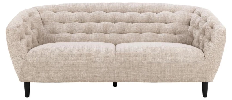 Sofa Ria Juto 4, rusva, 84 x 191 cm x 78 cm
