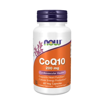 NOW CoQ10 200mg 60 Veg. Kaps.