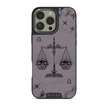 Libra - iPhone 16 Pro Case, Elite Dark (MagSafe) / Gunmetal / Purple