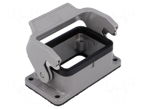 Enclosure: for rectangular connectors | Han | size 6B | with latch