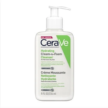 CeraVe Hydrating Cream-to-Foam Cleanser 473ml Moterims