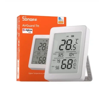 Sonoff AirGuard TH Zigbee temperatūros ir drėgmės sensorius