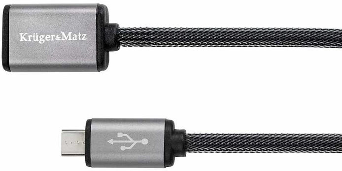 USB laidas - mikro USB lizdas-kištukas 0.2 m Kruger & Matz