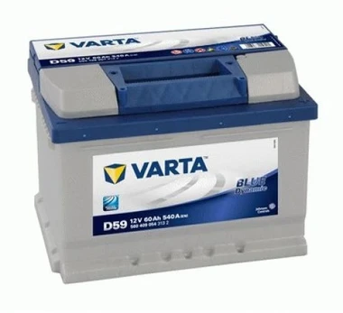 Akumuliatorius VARTA 60 Ah 540 A (D59)