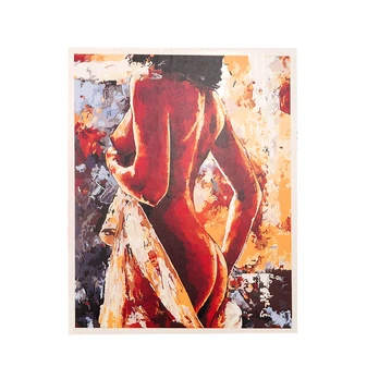 Tapyba pagal skaičius "Moteris", 40 x 50 cm