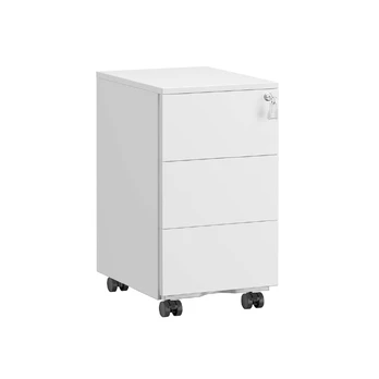 Mobilus Dokumentų Spintelė, SONGMICS OFC63BK, 39x45x55 cm, Matinis Juodas