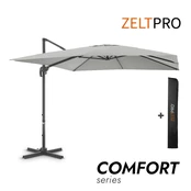 Lauko saulės skėtis su užvalkalu Comfort Light Grey kaina