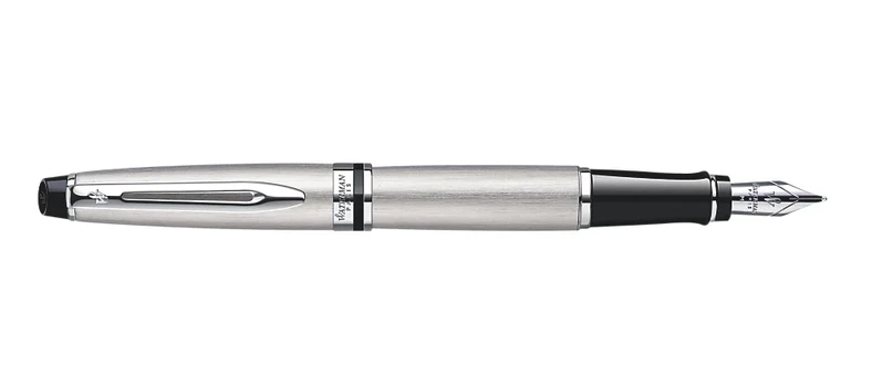 WATERMAN Füllfederhalter Expert Metallic M Blau Geschenkbox