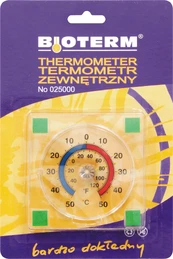 Bioterm bimetalinis termometras ant lango, 7,7X7,7 cm kaina