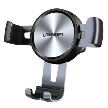 [Užsakomoji prekė] Suport Auto Grila Ventilatie - Ugreen Gravity Grip (50564) - Space Pilkas