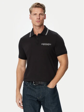 MICHAEL Michael Kors Polo marškinėliai CF6536S19P Juoda Regular Fit