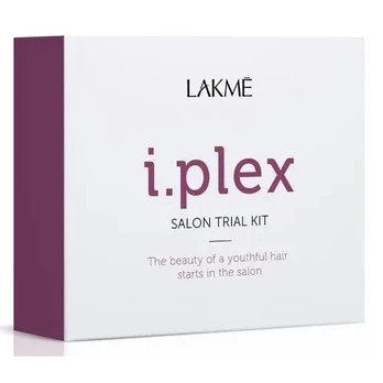 Lakme I.Plex Trial Kit: Premium Bond 100ml, Keratech I.Power 2x100ml, Dispenser, Application Guidelines
