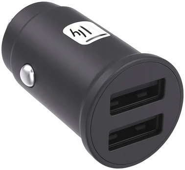 Techly Įkroviklis Automobilinis įkroviklis 2x USB-A 24W/4.8A 5V