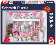 Dėlionė Schmidt Tea Time 111098, 69.3 cm x 49.3 cm, 1000 dal. kaina
