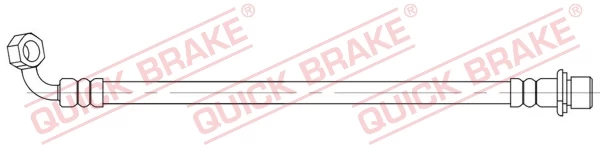 QUICK BRAKE QB58.016 Brake hose