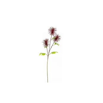 Dirbtinė dagilio šaka, dydis 67 cm : Spalva - Bordo