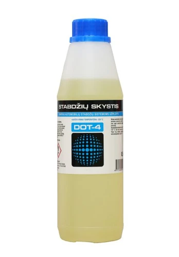 Stabdžių skystis D.DANUSIO KF DOT4 0,5l DAC DOT-4 0,5L