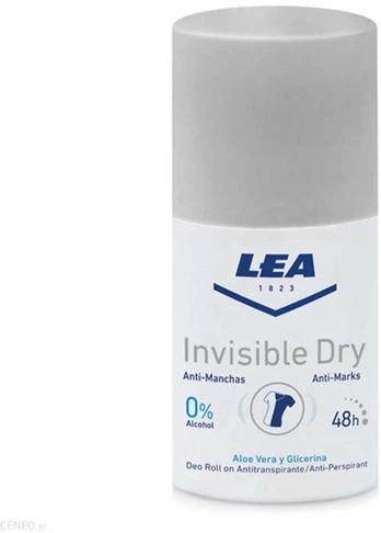 Rutulinis antiperspirantas vyrams lea men invisible dermo protection, 50 ml