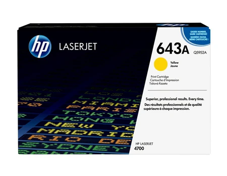Toner Yellow Color 4700